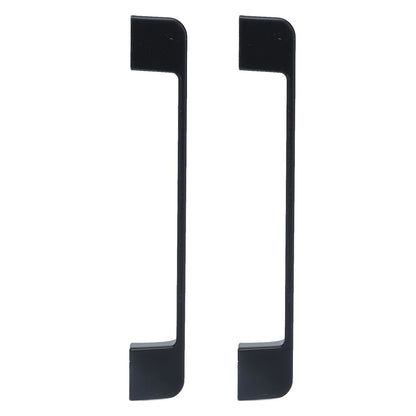 2pcs Cabinet Pulls Black Zinc Alloy Kitchen Drawer Handles with Screws for Drawer Wardrobe Cupboard Door V1294-YM0523-3114210134111