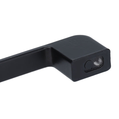2pcs Cabinet Pulls Black Zinc Alloy Kitchen Drawer Handles with Screws for Drawer Wardrobe Cupboard Door V1294-YM0523-3114210134111