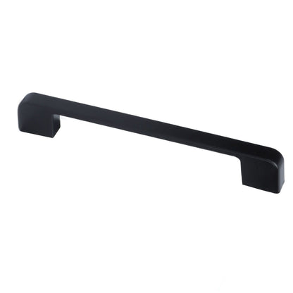 2pcs Cabinet Pulls Black Zinc Alloy Kitchen Drawer Handles with Screws for Drawer Wardrobe Cupboard Door V1294-YM0523-3114210134111