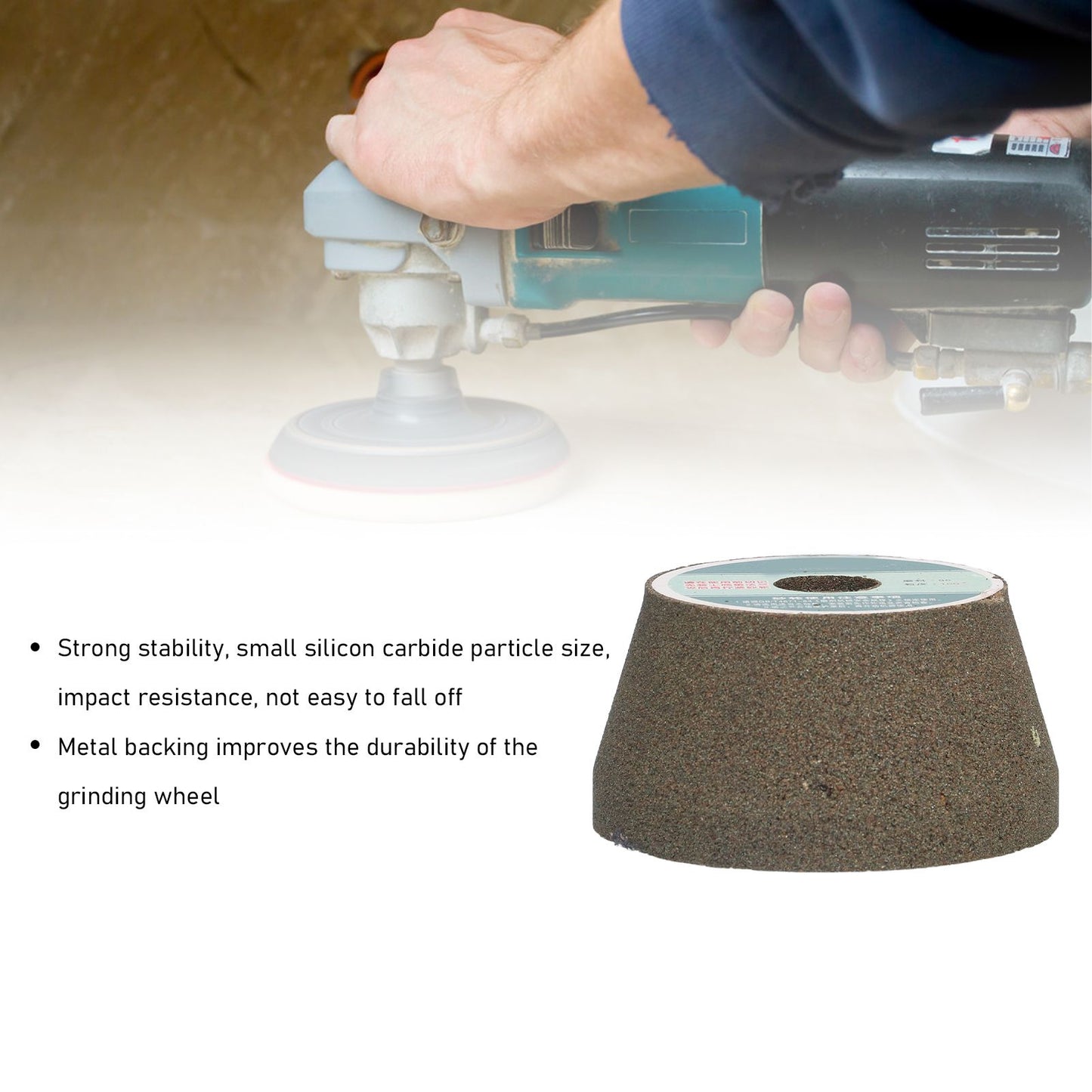 Grinding Wheel Strong Stability Good Grinding Effect High Removal Rate Angle Grinder Grinding Head for V1294-YM0523-3114210134412