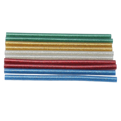 50pcs Full Colour Hot Glue Stick Easy Operation Fast Adhesion Clear Hot Glue Stick 7x140mm V1294-YM0523-3114210134811