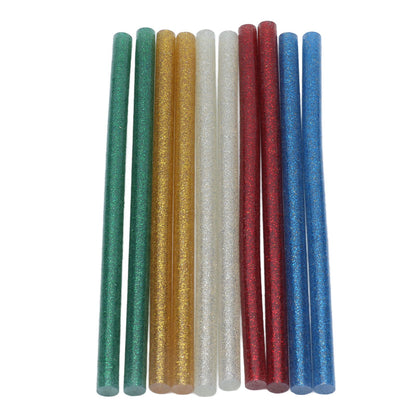 50pcs Full Colour Hot Glue Stick Easy Operation Fast Adhesion Clear Hot Glue Stick 7x140mm V1294-YM0523-3114210134811