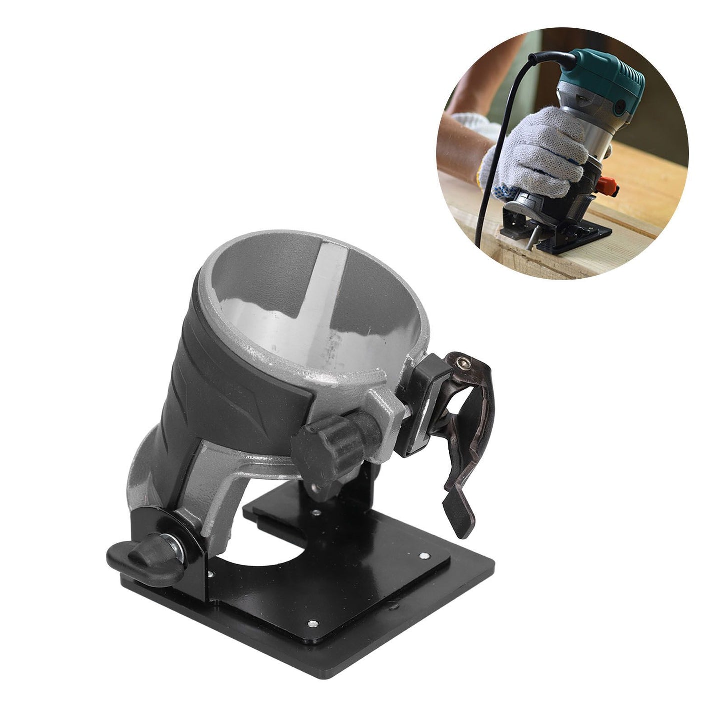 Aluminum Alloy Tiltable Multi Angle Base Stitching Trimming Slotting Stitching Machine Base Tool V1294-YM0523-3114210136011