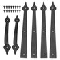 American Style Garage Handle Wrought Iron Garage Door Decoration Garage Door Hardware V1294-YM0523-3114210136311