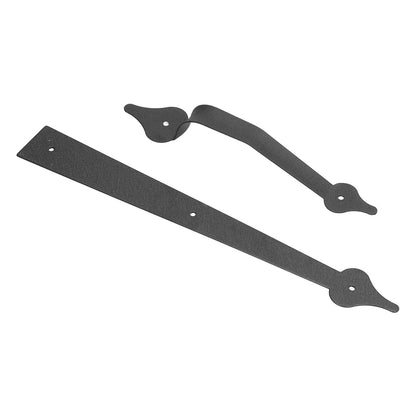 American Style Garage Handle Wrought Iron Garage Door Decoration Garage Door Hardware V1294-YM0523-3114210136311