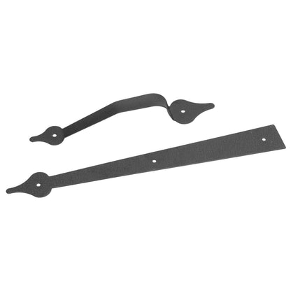 American Style Garage Handle Wrought Iron Garage Door Decoration Garage Door Hardware V1294-YM0523-3114210136311