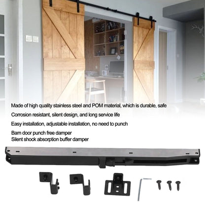 Soft Close Mechanism Door Damper Sliding Barn Door Damper Stainless Steel Cabinet Buffer Damper V1294-YM0523-3114210136511
