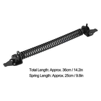 Self Closing Door Spring Set Carbon Steel Adjustable Gate Spring Hardware for Home Agricultural Fence V1294-YM0523-3114210136611