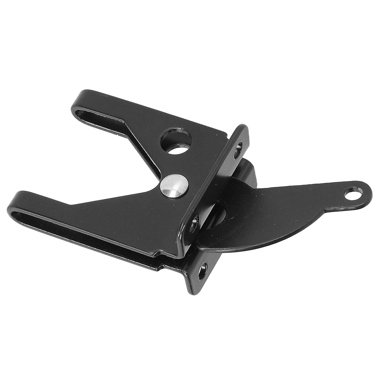Iron Fence Lock Self Locking Gate Latch Hardware with Adjustable Cable for Garden Backyard Courtyard V1294-YM0523-3114210136711