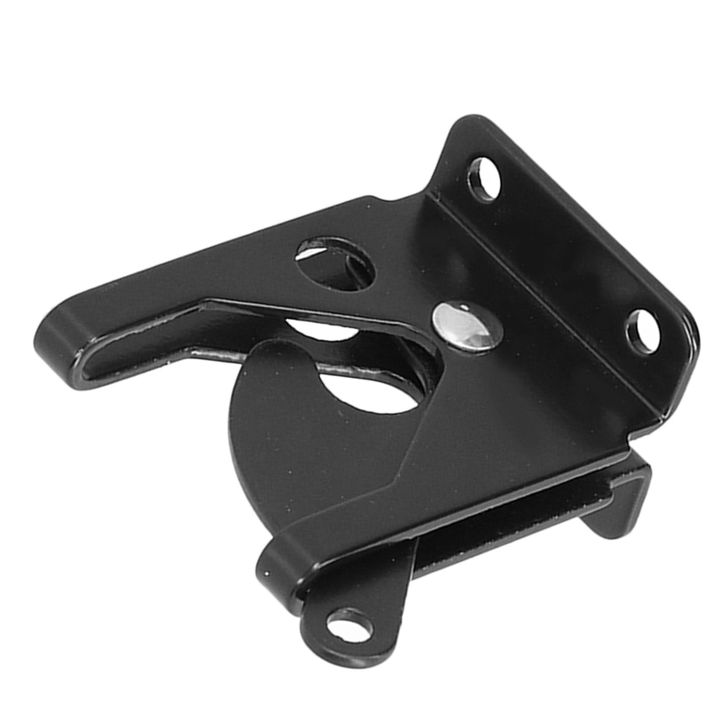 Iron Fence Lock Self Locking Gate Latch Hardware with Adjustable Cable for Garden Backyard Courtyard V1294-YM0523-3114210136711