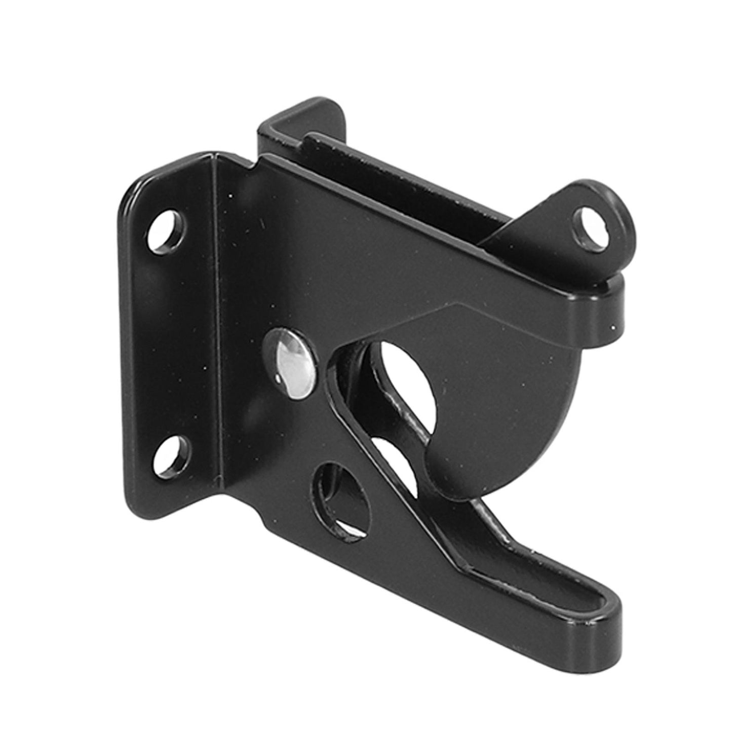 Iron Fence Lock Self Locking Gate Latch Hardware with Adjustable Cable for Garden Backyard Courtyard V1294-YM0523-3114210136711