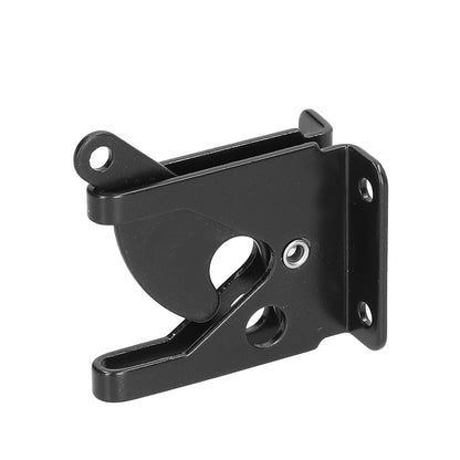 Iron Fence Lock Self Locking Gate Latch Hardware with Adjustable Cable for Garden Backyard Courtyard V1294-YM0523-3114210136711