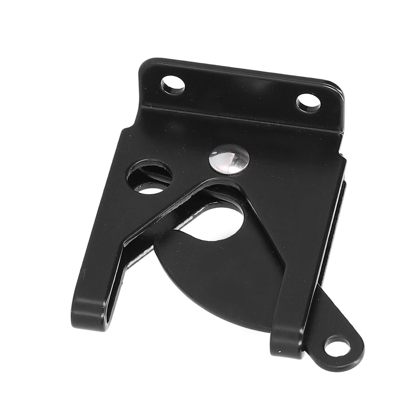 Iron Fence Lock Self Locking Gate Latch Hardware with Adjustable Cable for Garden Backyard Courtyard V1294-YM0523-3114210136711