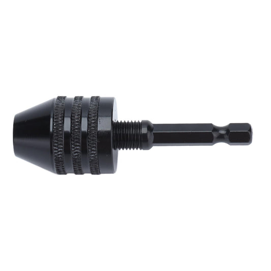 0.6-8mm Fast Change Hex Shank Drill Bit Chuck Aluminum Alloy Clamping Tool for Grinding Machine Screwdriver V1294-YM0523-3114210136911