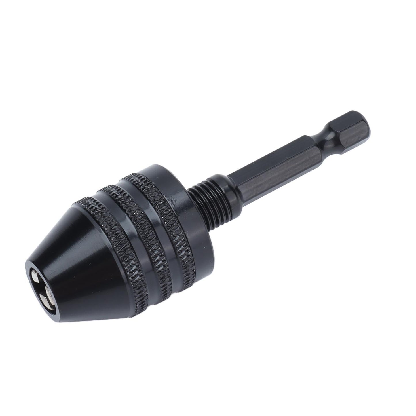 0.6-8mm Fast Change Hex Shank Drill Bit Chuck Aluminum Alloy Clamping Tool for Grinding Machine Screwdriver V1294-YM0523-3114210136911
