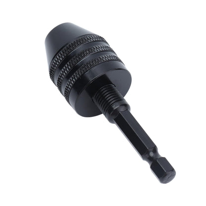 0.6-8mm Fast Change Hex Shank Drill Bit Chuck Aluminum Alloy Clamping Tool for Grinding Machine Screwdriver V1294-YM0523-3114210136911