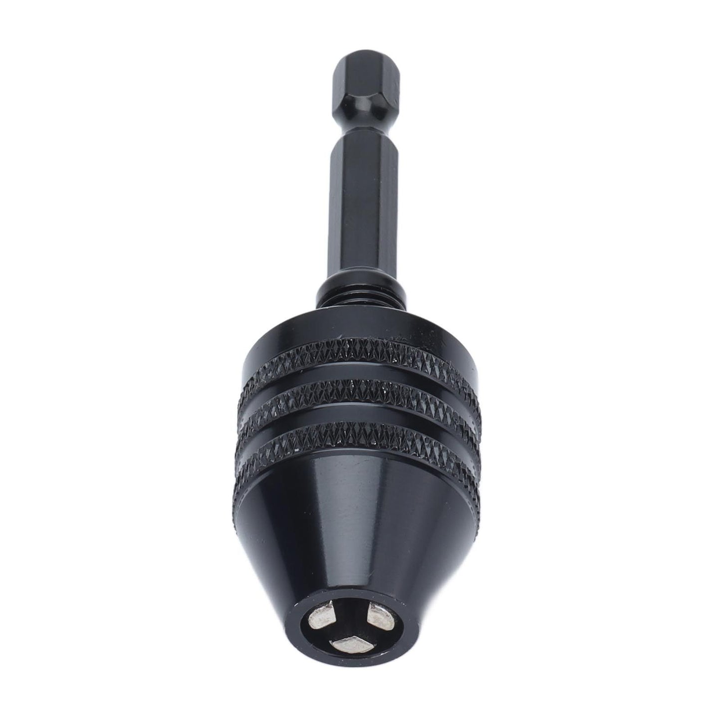 0.6-8mm Fast Change Hex Shank Drill Bit Chuck Aluminum Alloy Clamping Tool for Grinding Machine Screwdriver V1294-YM0523-3114210136911