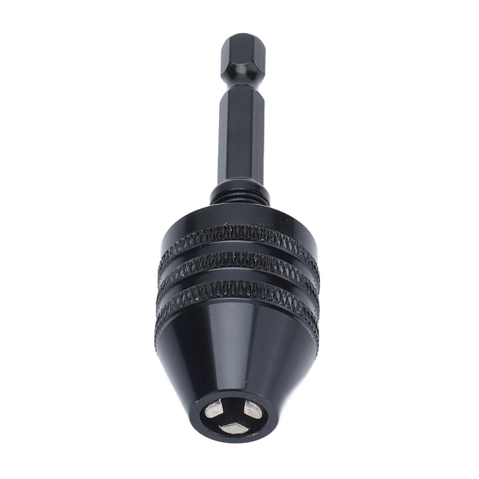 0.6-8mm Fast Change Hex Shank Drill Bit Chuck Aluminum Alloy Clamping Tool for Grinding Machine Screwdriver V1294-YM0523-3114210136911