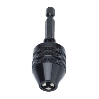 0.6-8mm Fast Change Hex Shank Drill Bit Chuck Aluminum Alloy Clamping Tool for Grinding Machine Screwdriver V1294-YM0523-3114210136911