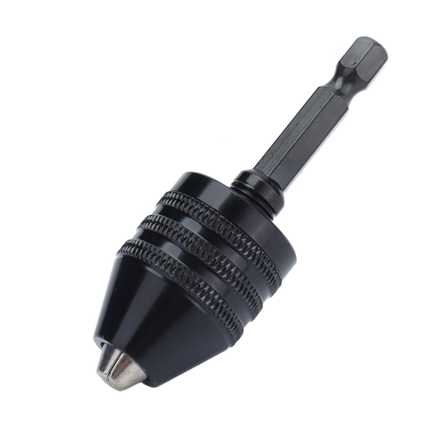 0.6-8mm Fast Change Hex Shank Drill Bit Chuck Aluminum Alloy Clamping Tool for Grinding Machine Screwdriver V1294-YM0523-3114210136911
