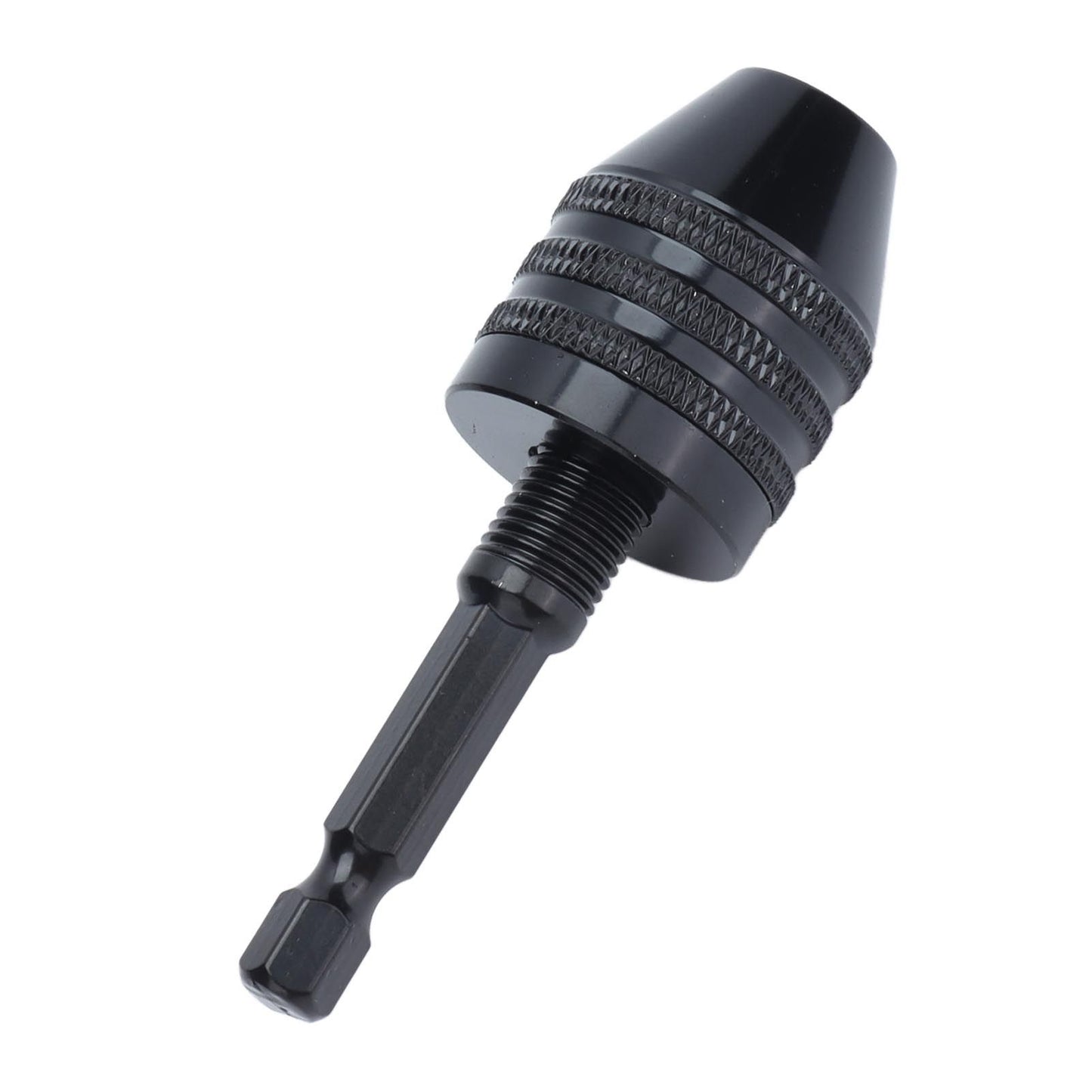 0.6-8mm Fast Change Hex Shank Drill Bit Chuck Aluminum Alloy Clamping Tool for Grinding Machine Screwdriver V1294-YM0523-3114210136911
