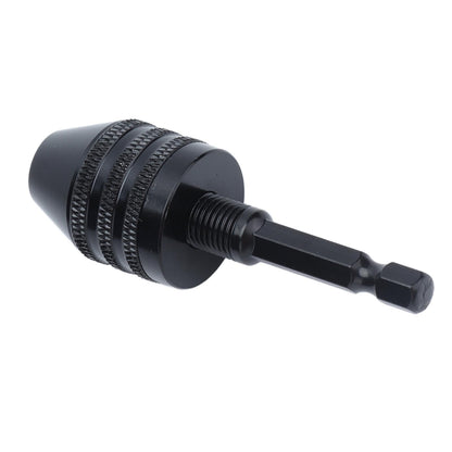 0.6-8mm Fast Change Hex Shank Drill Bit Chuck Aluminum Alloy Clamping Tool for Grinding Machine Screwdriver V1294-YM0523-3114210136911