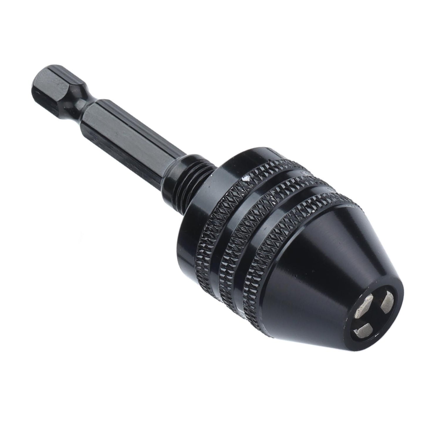 0.6-8mm Fast Change Hex Shank Drill Bit Chuck Aluminum Alloy Clamping Tool for Grinding Machine Screwdriver V1294-YM0523-3114210136911