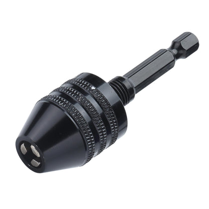 0.6-8mm Fast Change Hex Shank Drill Bit Chuck Aluminum Alloy Clamping Tool for Grinding Machine Screwdriver V1294-YM0523-3114210136911