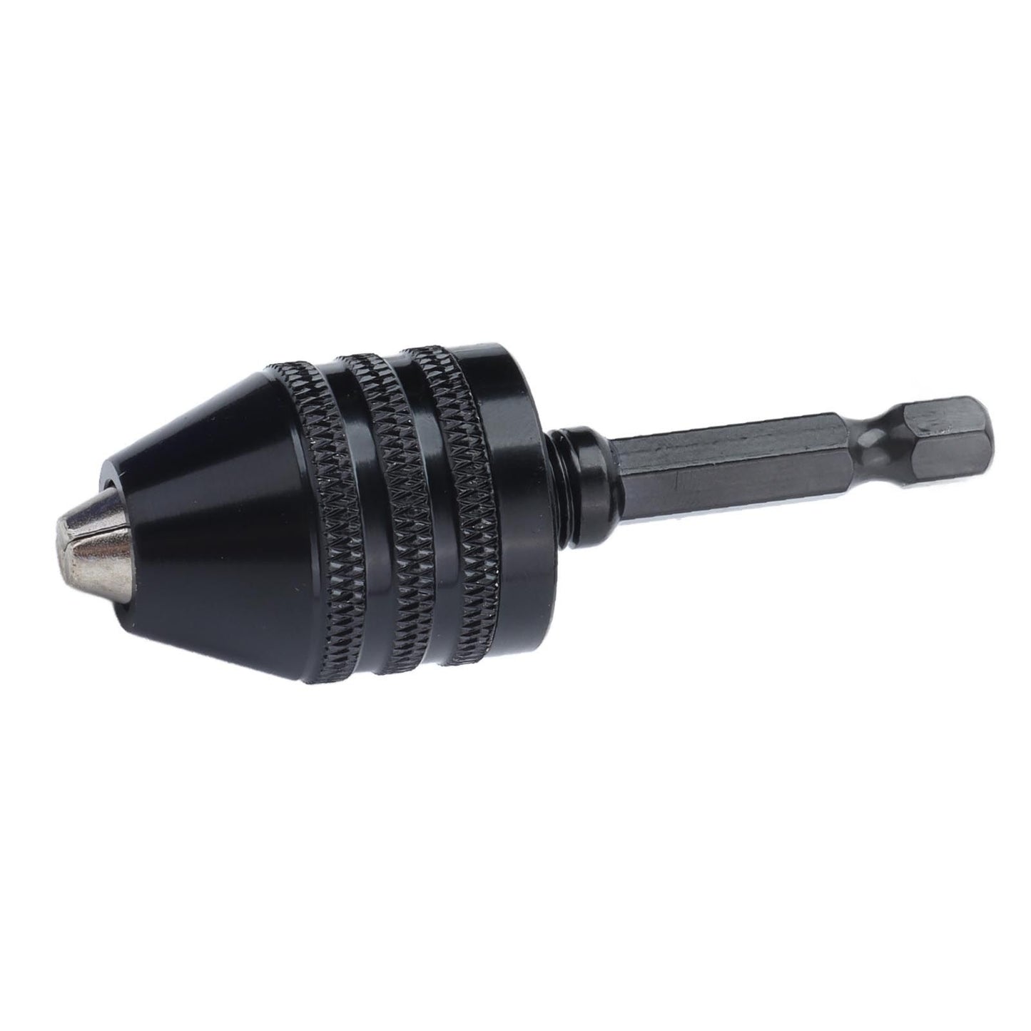 0.6-8mm Fast Change Hex Shank Drill Bit Chuck Aluminum Alloy Clamping Tool for Grinding Machine Screwdriver V1294-YM0523-3114210136911
