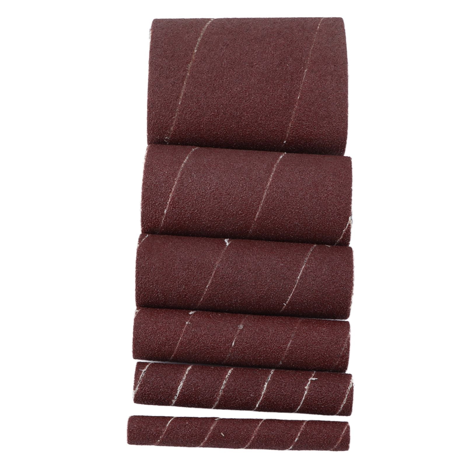 6Pcs Sandpaper Ring Sandpaper Roll Sanding Sleeves Wood Sanding Metal Rust Removing for Electric Grinder V1294-YM0523-3114210137011