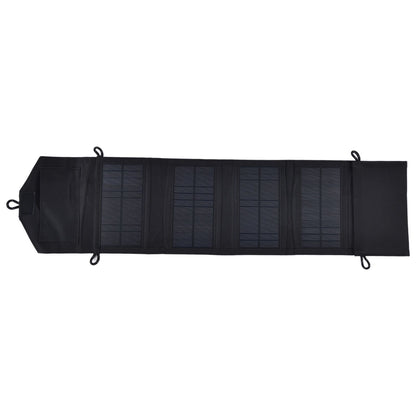15W 5V Portable Solar Folding Panel Power Station Outdoor USB Solar Panel Power Bank for Camping Traveling V1294-YM0523-3114210137411