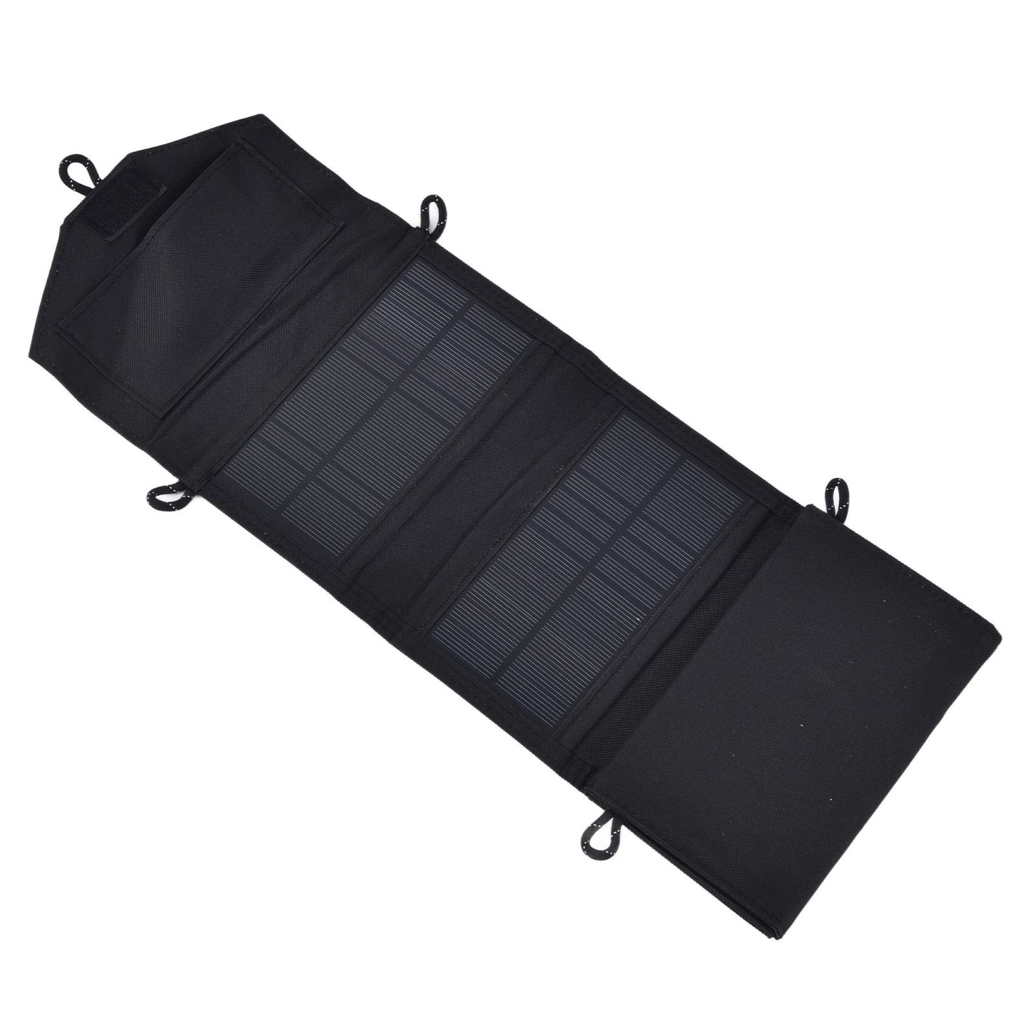 15W 5V Portable Solar Folding Panel Power Station Outdoor USB Solar Panel Power Bank for Camping Traveling V1294-YM0523-3114210137411