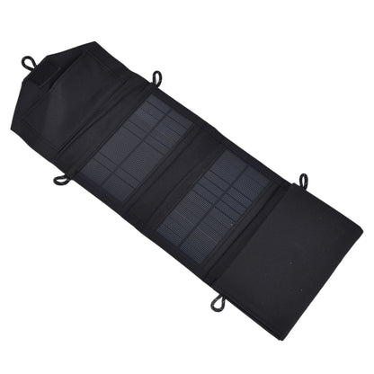 15W 5V Portable Solar Folding Panel Power Station Outdoor USB Solar Panel Power Bank for Camping Traveling V1294-YM0523-3114210137411