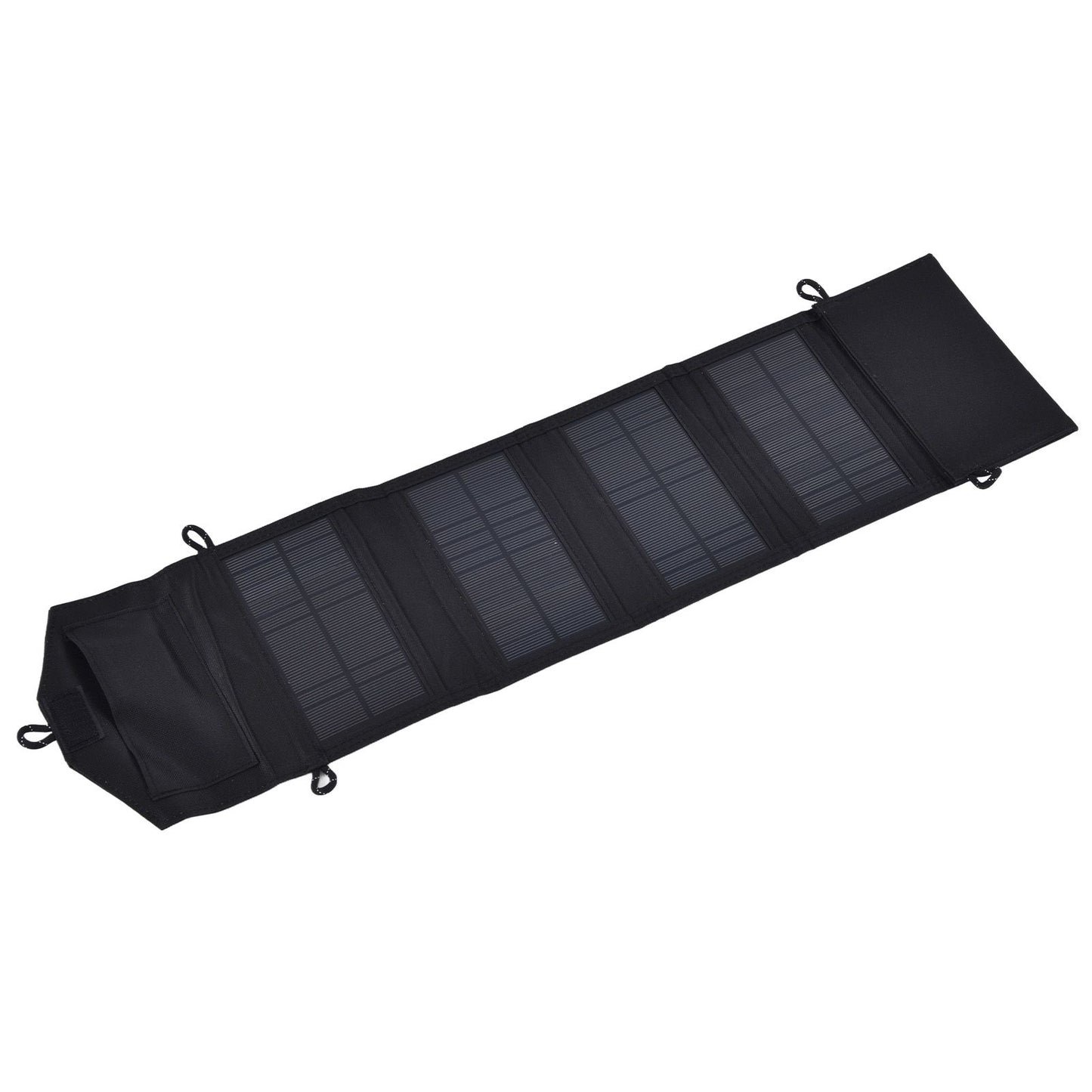 15W 5V Portable Solar Folding Panel Power Station Outdoor USB Solar Panel Power Bank for Camping Traveling V1294-YM0523-3114210137411