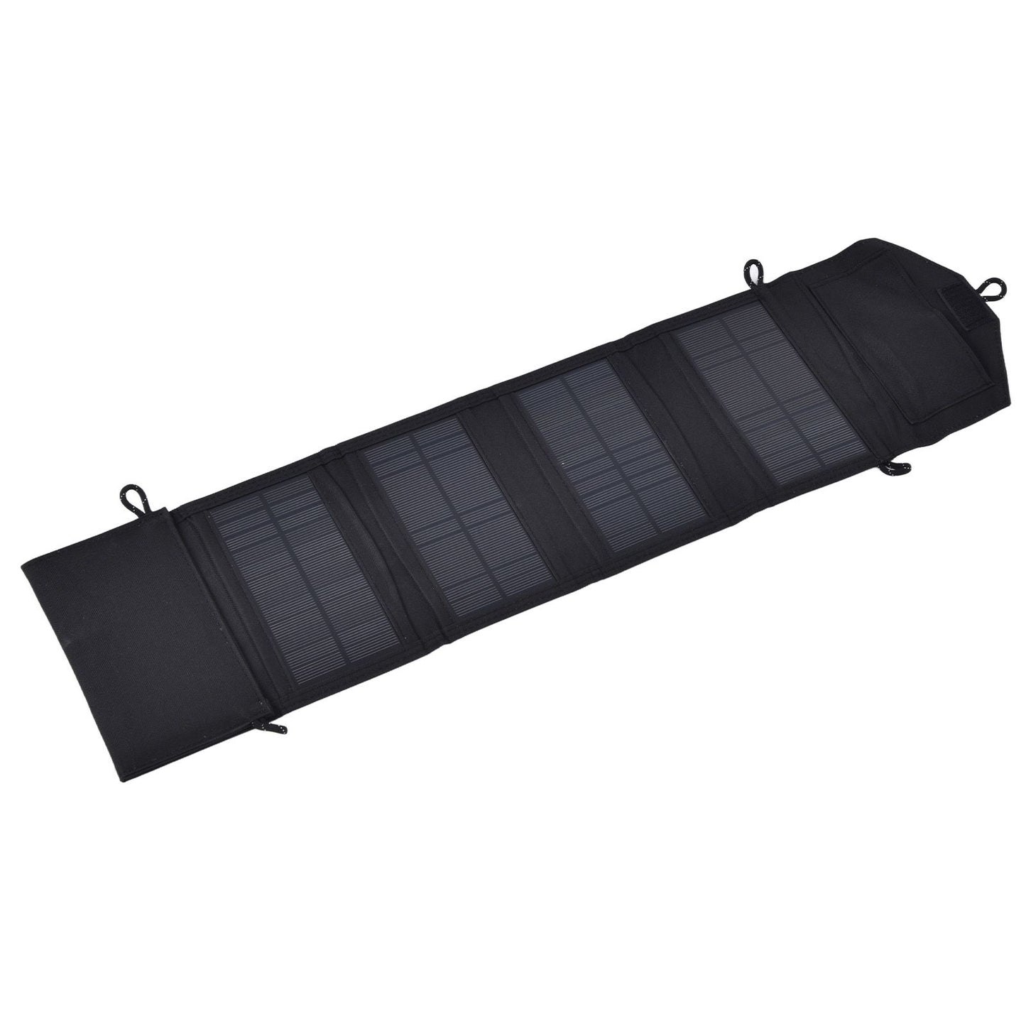 15W 5V Portable Solar Folding Panel Power Station Outdoor USB Solar Panel Power Bank for Camping Traveling V1294-YM0523-3114210137411