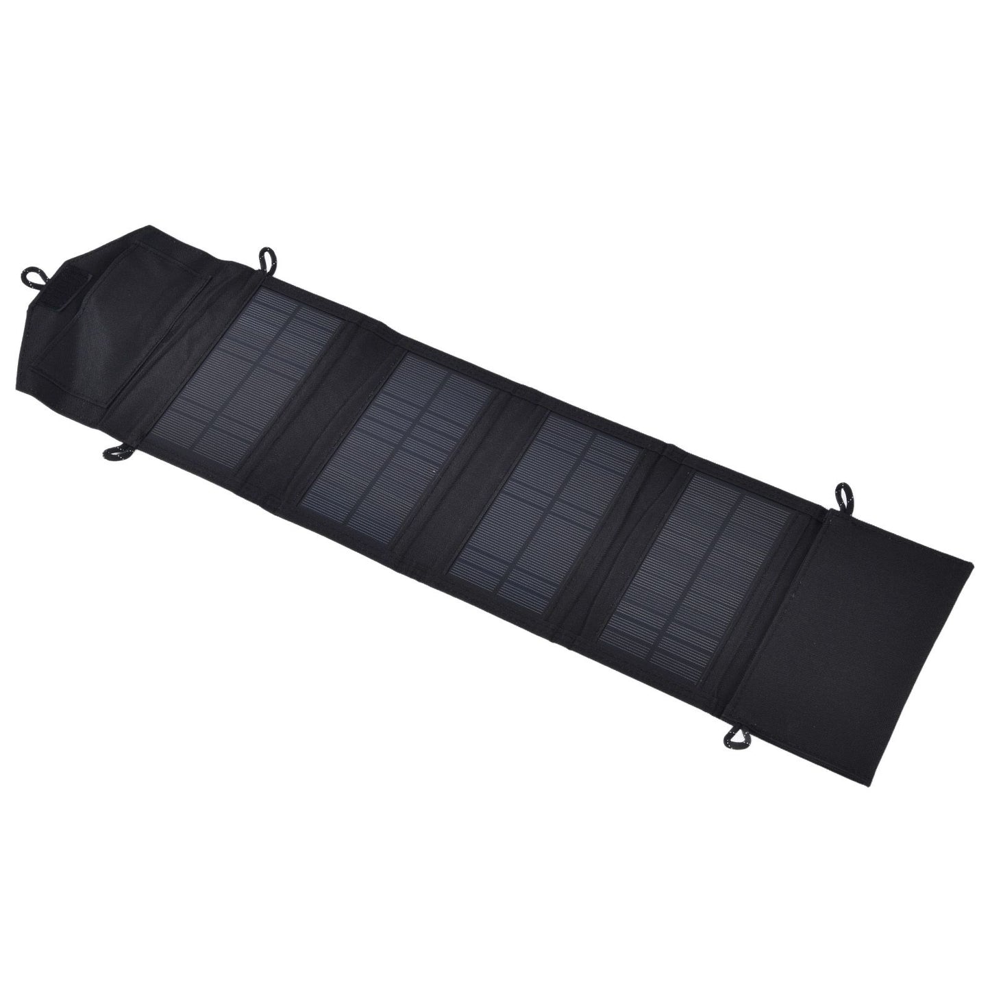 15W 5V Portable Solar Folding Panel Power Station Outdoor USB Solar Panel Power Bank for Camping Traveling V1294-YM0523-3114210137411