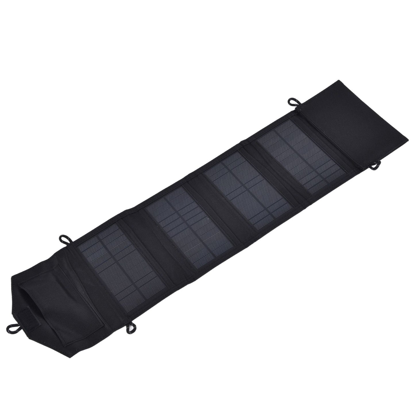 15W 5V Portable Solar Folding Panel Power Station Outdoor USB Solar Panel Power Bank for Camping Traveling V1294-YM0523-3114210137411