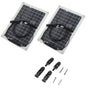 15W Solar Panel Portable Waterproof Monocrystalline Solar Charging Board for Outdoor Car Motor YachtSolar V1294-YM0523-3114210138011