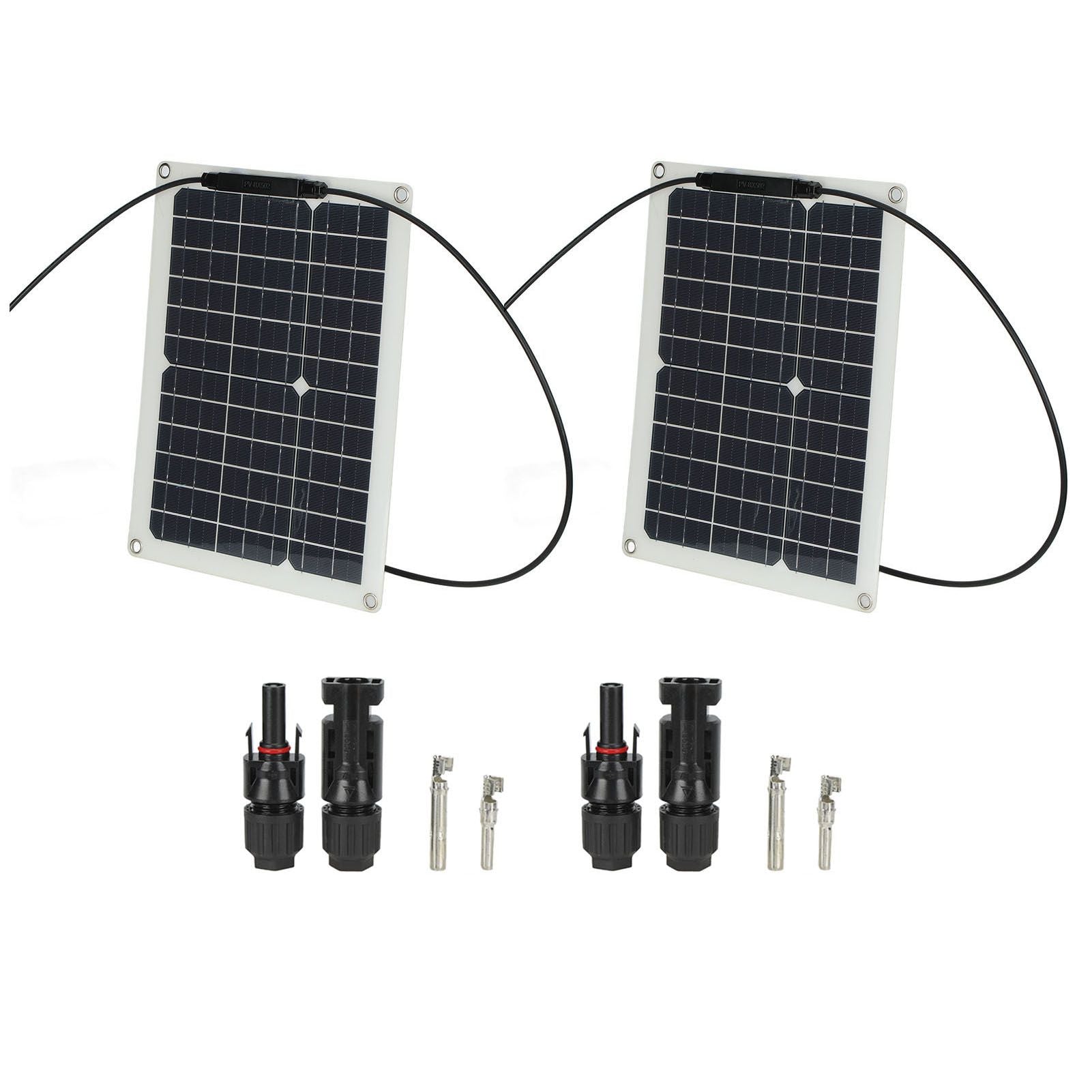 15W Solar Panel Portable Waterproof Monocrystalline Solar Charging Board for Outdoor Car Motor YachtSolar V1294-YM0523-3114210138011