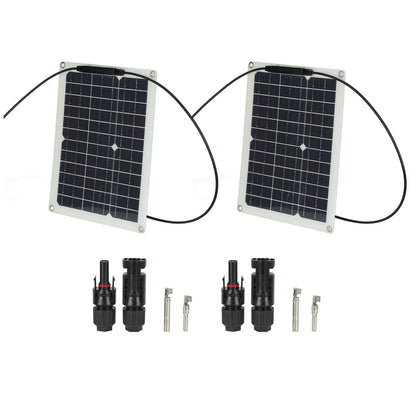 15W Solar Panel Portable Waterproof Monocrystalline Solar Charging Board for Outdoor Car Motor YachtSolar V1294-YM0523-3114210138011
