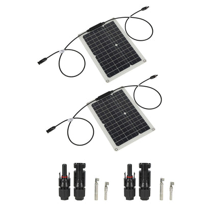 15W Solar Panel Portable Waterproof Monocrystalline Solar Charging Board for Outdoor Car Motor YachtSolar V1294-YM0523-3114210138011