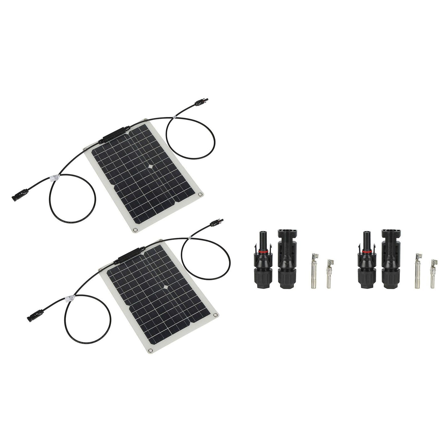 15W Solar Panel Portable Waterproof Monocrystalline Solar Charging Board for Outdoor Car Motor YachtSolar V1294-YM0523-3114210138011
