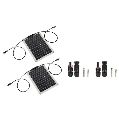 15W Solar Panel Portable Waterproof Monocrystalline Solar Charging Board for Outdoor Car Motor YachtSolar V1294-YM0523-3114210138011