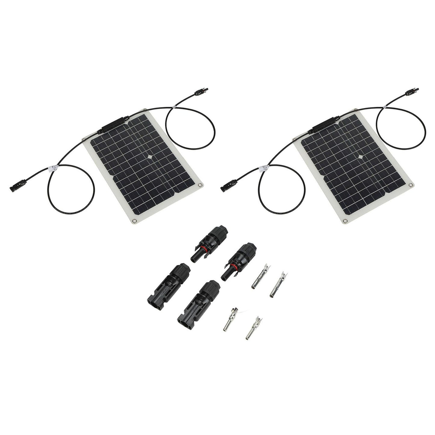 15W Solar Panel Portable Waterproof Monocrystalline Solar Charging Board for Outdoor Car Motor YachtSolar V1294-YM0523-3114210138011