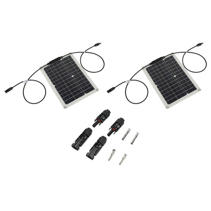 15W Solar Panel Portable Waterproof Monocrystalline Solar Charging Board for Outdoor Car Motor YachtSolar V1294-YM0523-3114210138011