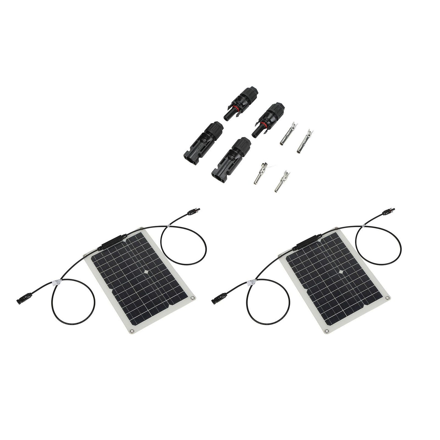 15W Solar Panel Portable Waterproof Monocrystalline Solar Charging Board for Outdoor Car Motor YachtSolar V1294-YM0523-3114210138011