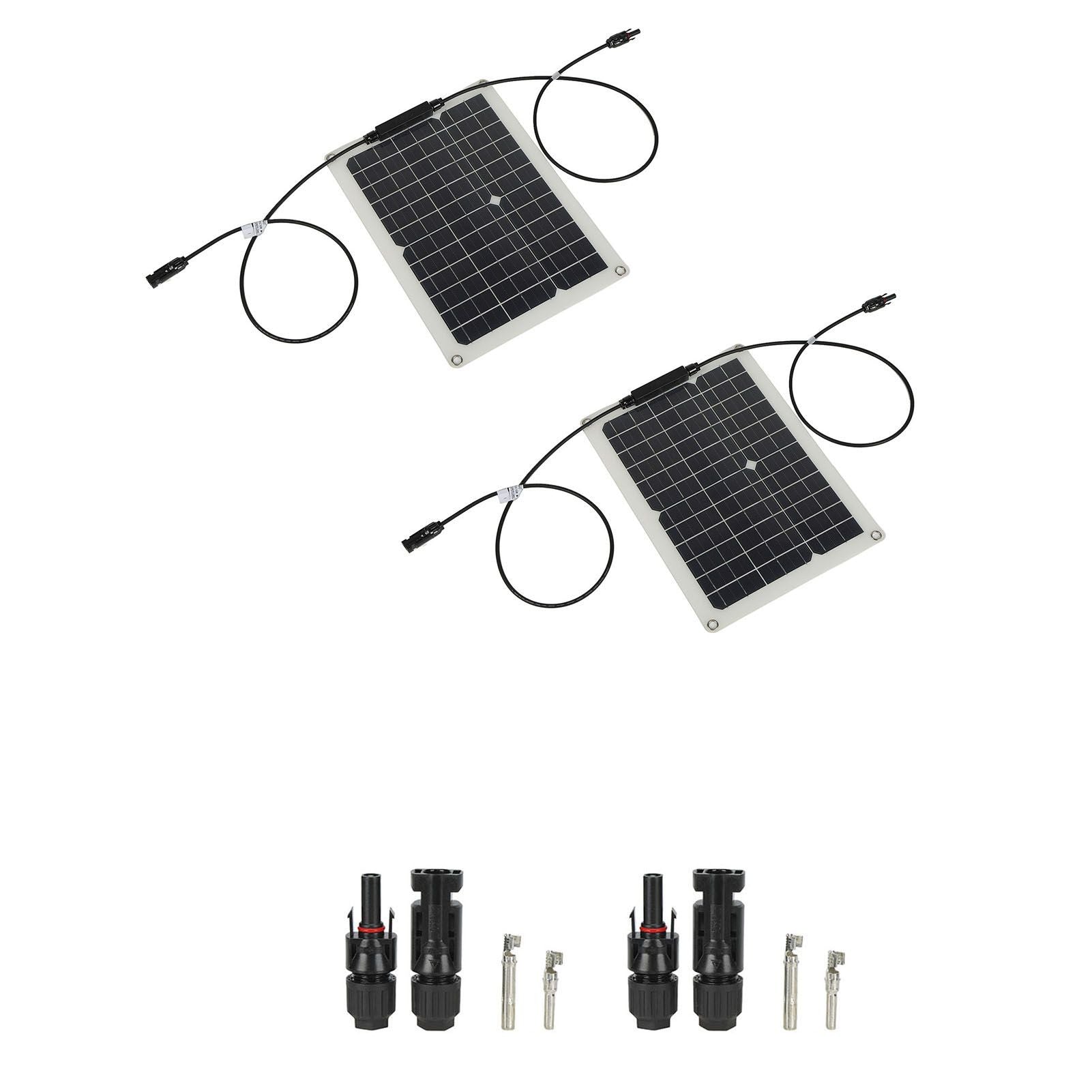 15W Solar Panel Portable Waterproof Monocrystalline Solar Charging Board for Outdoor Car Motor YachtSolar V1294-YM0523-3114210138011