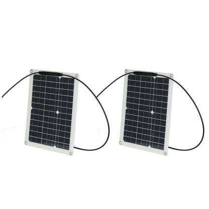 15W Solar Panel Portable Waterproof Monocrystalline Solar Charging Board for Outdoor Car Motor YachtSolar V1294-YM0523-3114210138011