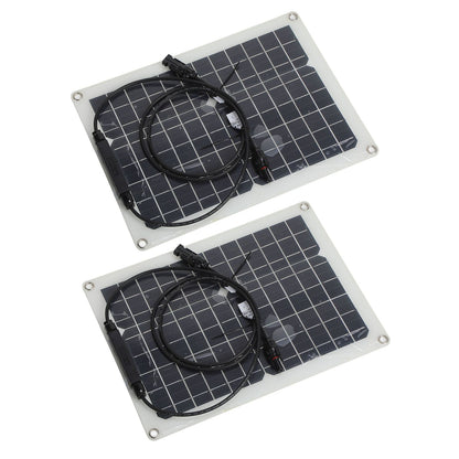 15W Solar Panel Portable Waterproof Monocrystalline Solar Charging Board for Outdoor Car Motor YachtSolar V1294-YM0523-3114210138011