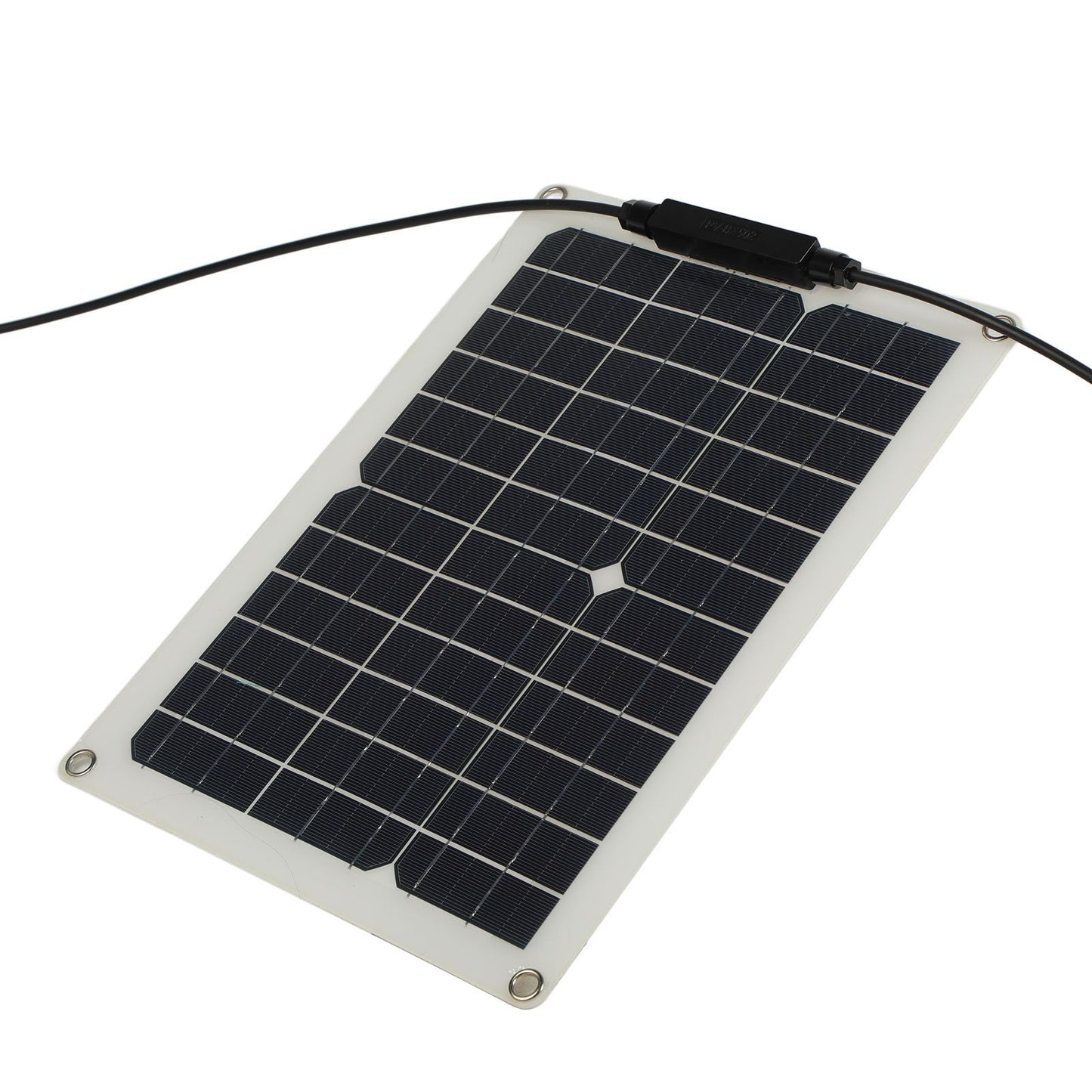 15W Solar Panel Portable Waterproof Monocrystalline Solar Charging Board for Outdoor Car Motor YachtSolar V1294-YM0523-3114210138011